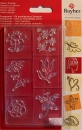Clear Stamps Blumen, Schmetterling